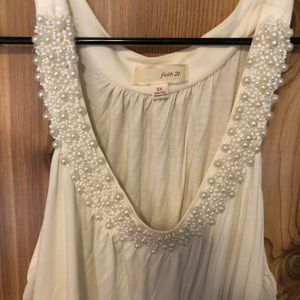 Beautifully embellished top never worn.